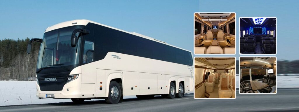 luxury coach rentals in uae