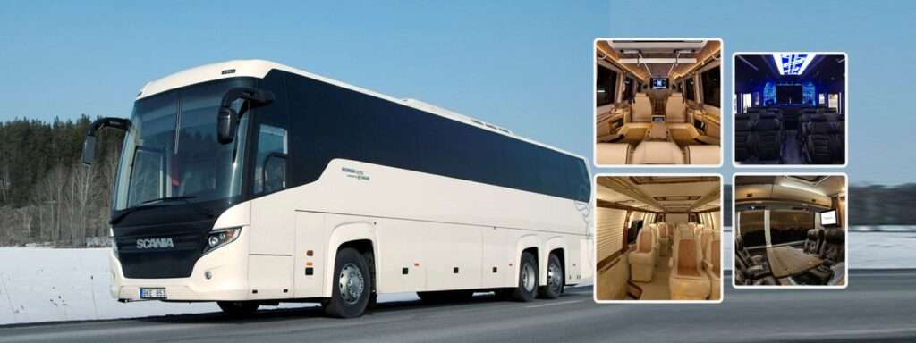 LUXURY coach rentals in abudhabi
