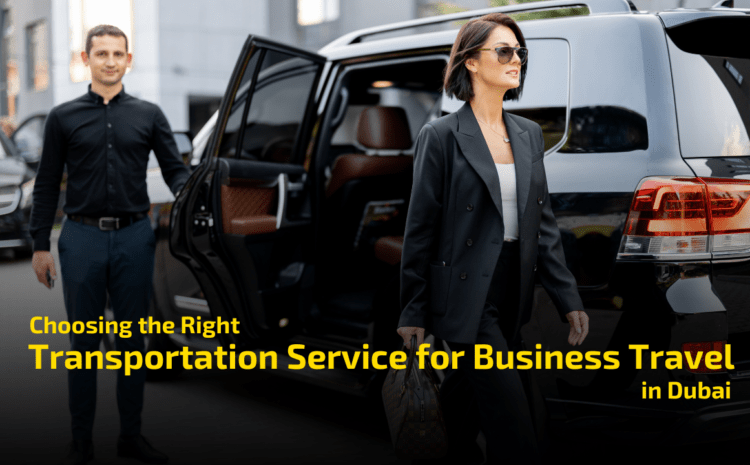 Choosing the Right Transportation Service for Business Travel in Dubai